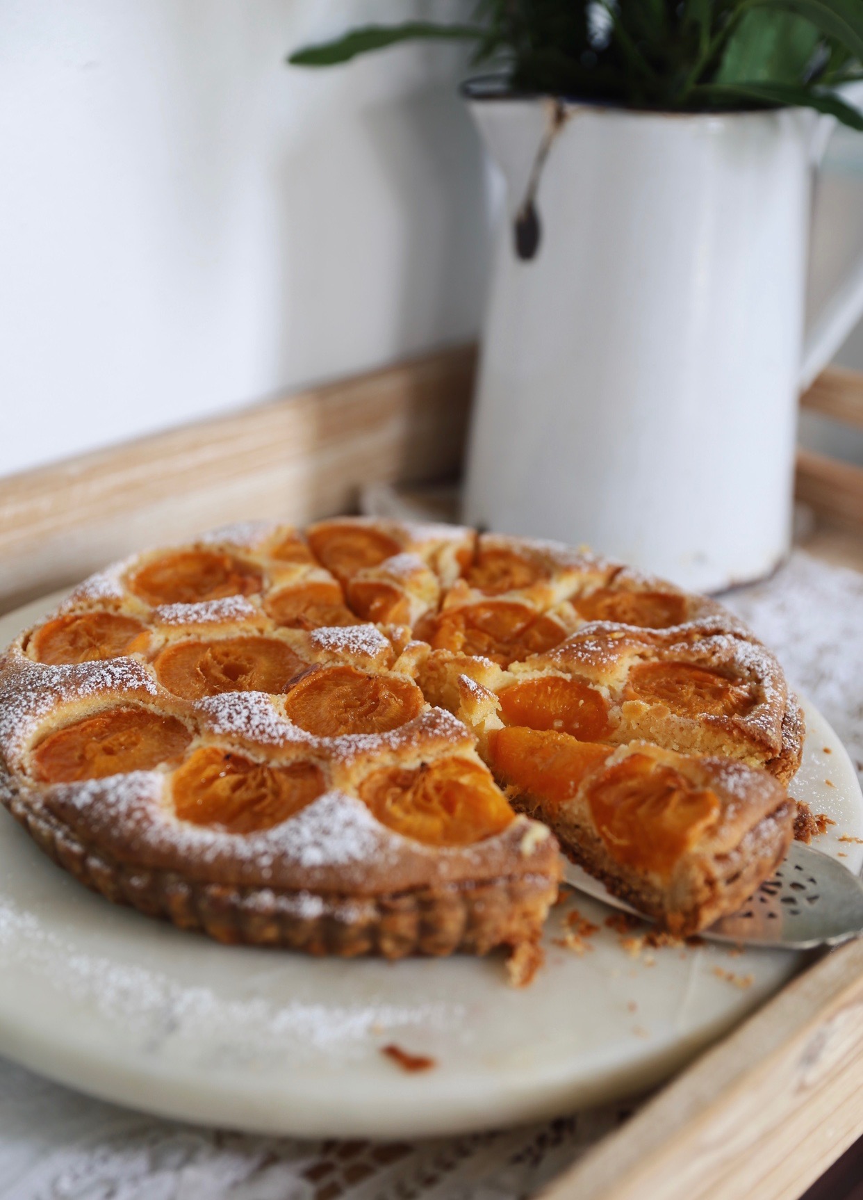 Apricot tart
