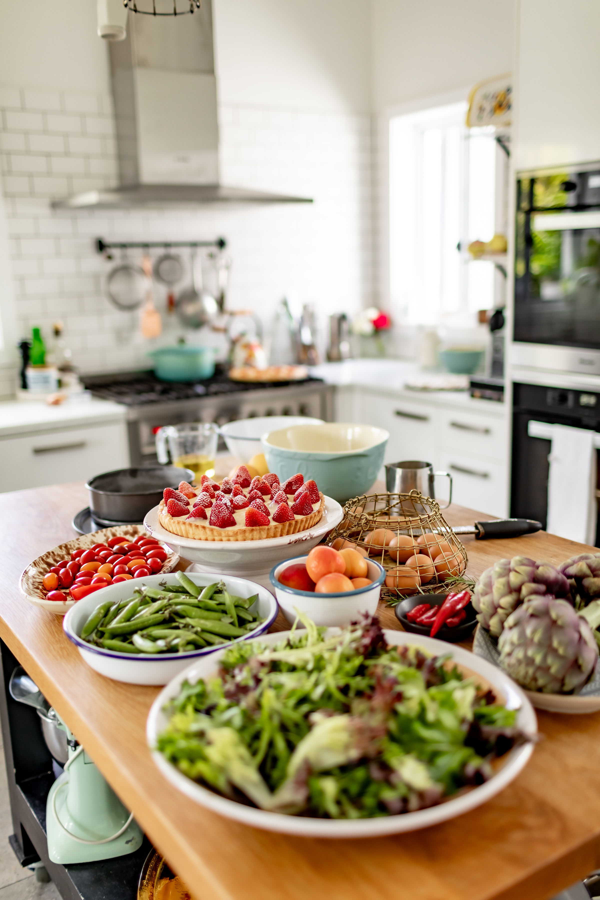 Fresh kitchen produce