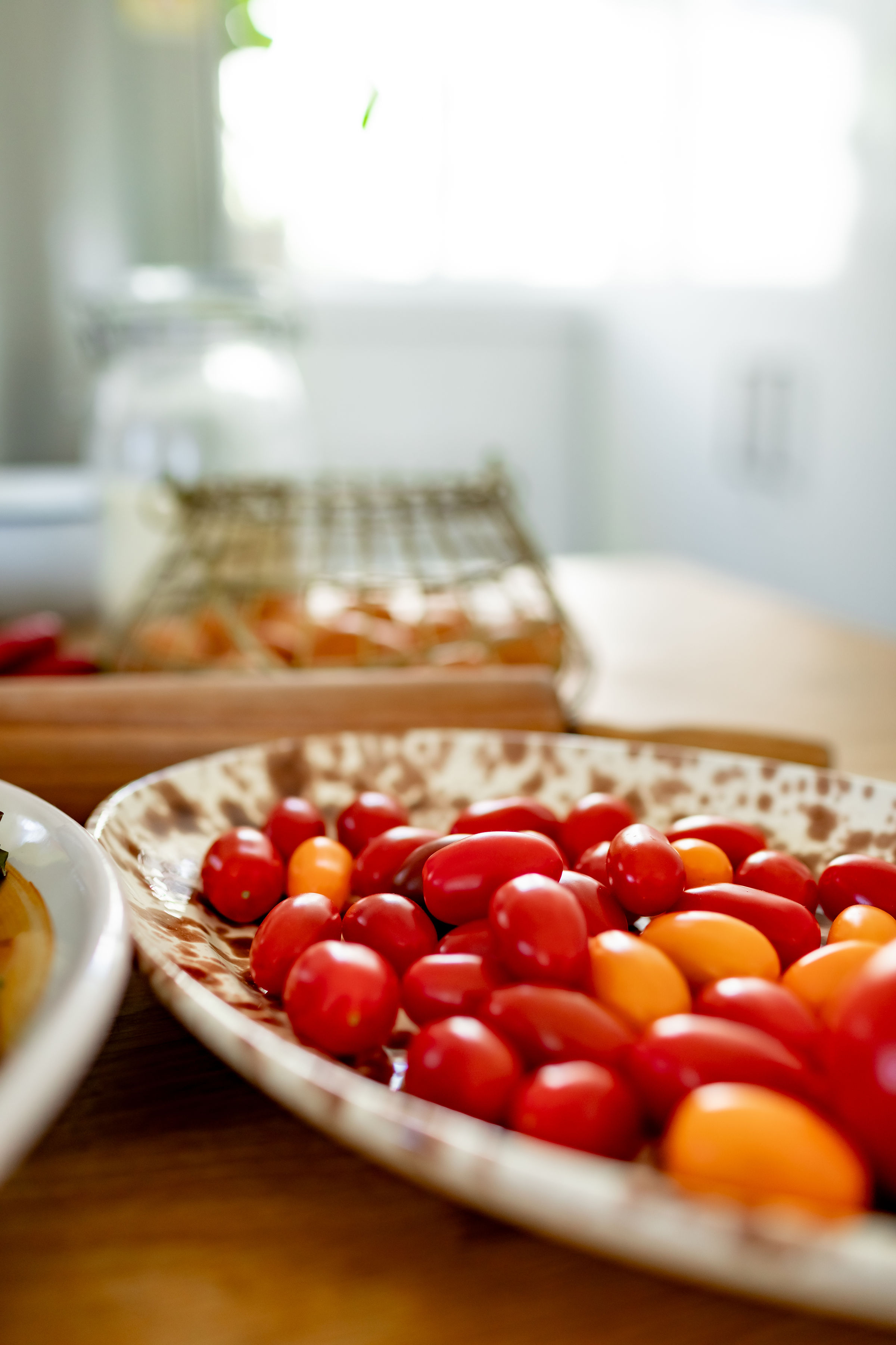 Seasonal produce on the kitchen bench