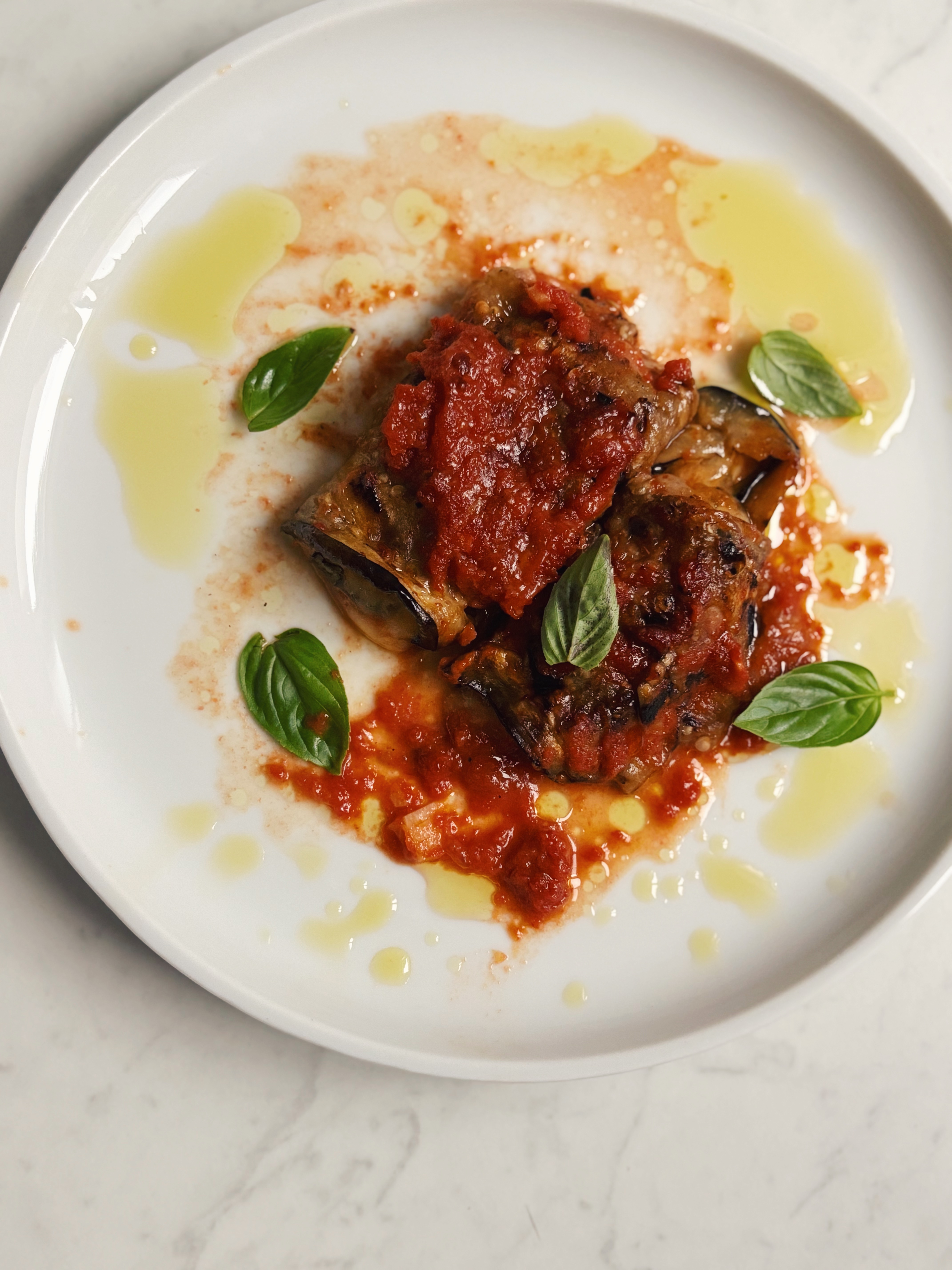 Italian vegetable dishes — eggplant parmigiana, contorni, vegetable bakes