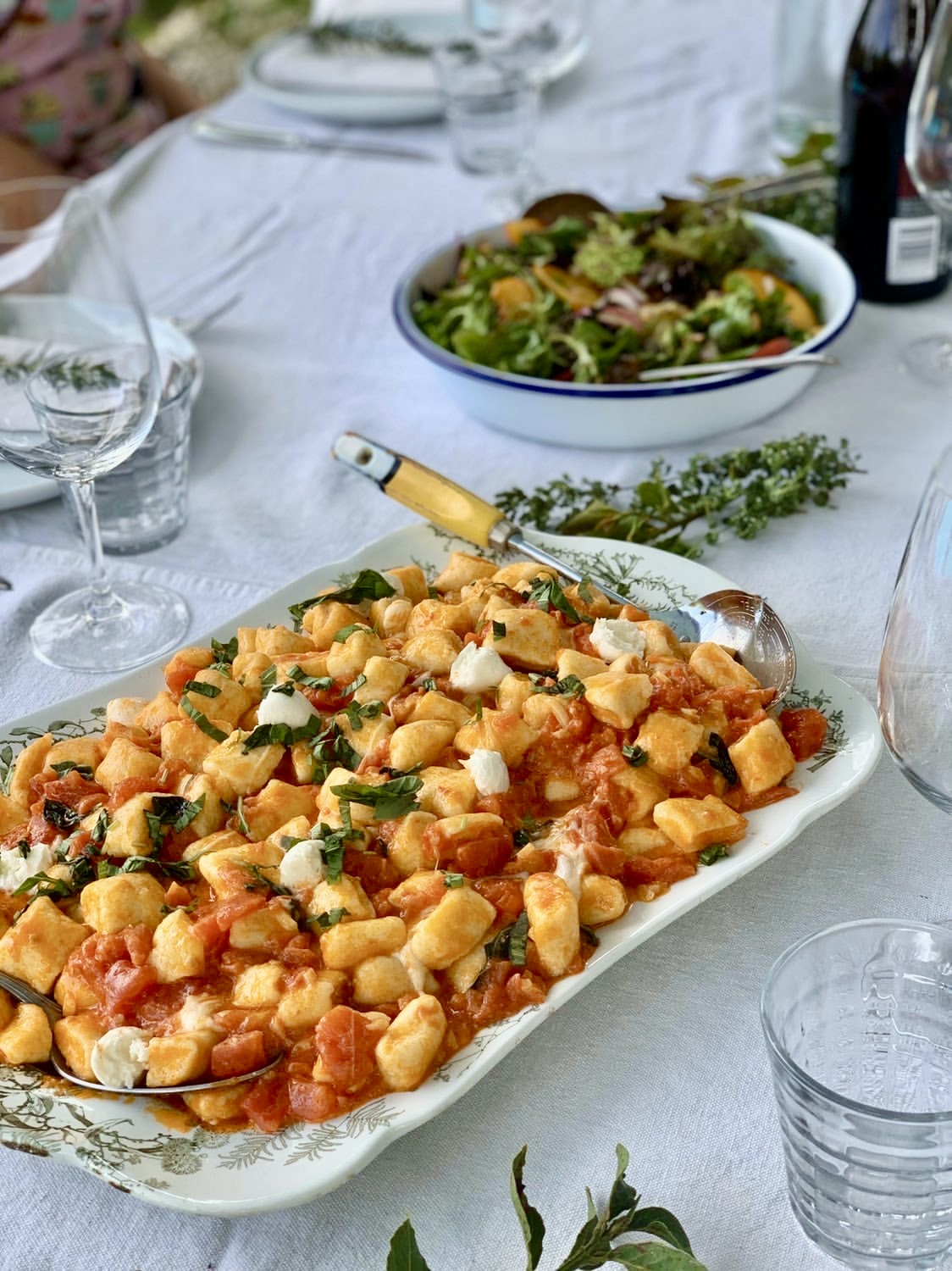 Handmade gnocchi